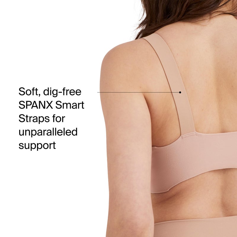 SPANXsmooth Bra-Llelujah! Lightly Lined Wireless - Full Coverage - Everyday T-Shirt Bra - Front Closure - Naked 2.0 34B - Image 4